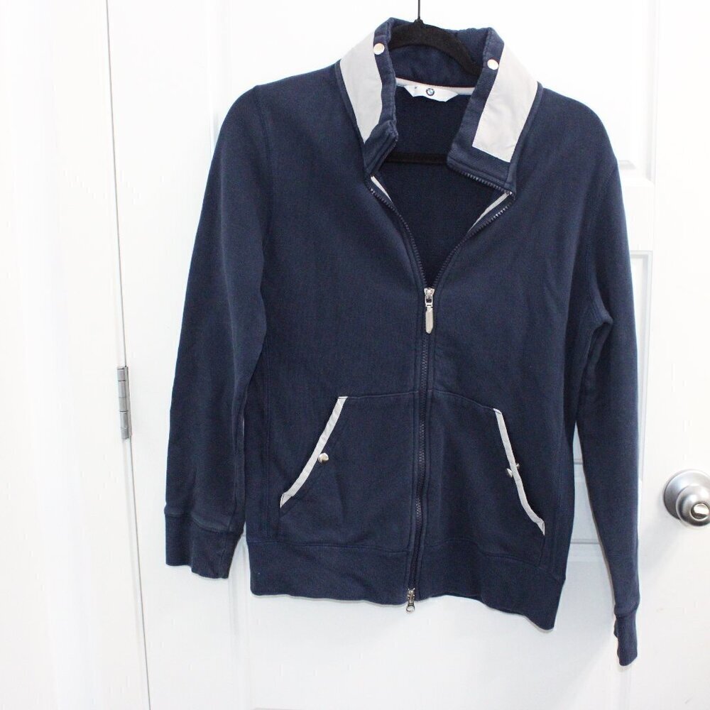 3/$30 BMW‎ Mens Zip up Navy Size Medium
